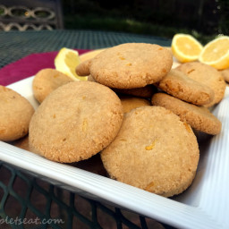 Easy Lemon Cookies (Paleo, Gluten Free, Vegan)
