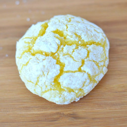 Easy Lemon Crackle Cookies