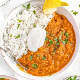 Easy Lentil Curry packed with flavor