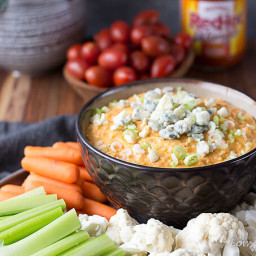 Easy Low Carb Buffalo Chicken Dip