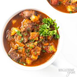 Easy Low Carb Keto Beef Stew Recipe