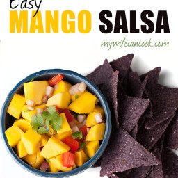Easy Mango Salsa