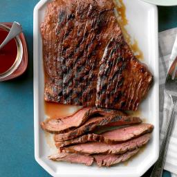 Easy Marinated Grilled Flank Steak
