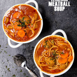 Easy Meatball Soup