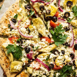 Easy Mediterranean Pizza Recipe