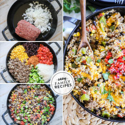 Easy Mexican Ground Beef and Rice · Easy Family Recipes