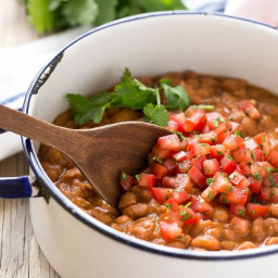 Easy Mexican Pinto Beans and Rice