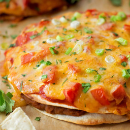 Easy Mexican Pizzas