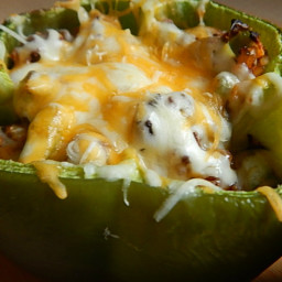 Easy Mexican stuffed peppers