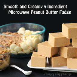 Easy Microwave Peanut Butter Fudge Recipe