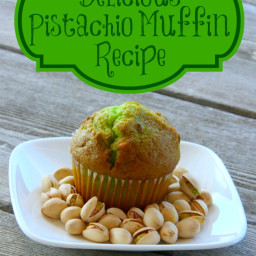Easy Moist Pistachio Muffin Recipe
