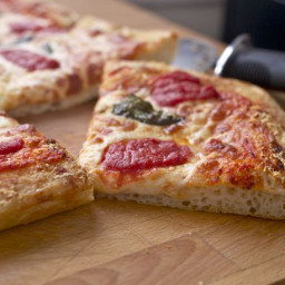 Easy No-Roll, No-Stretch Sicilian-Style Square Pizza at Home Recipe