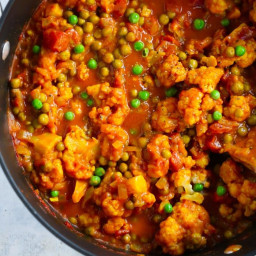 Easy One-pan Cauliflower Curry Recipe