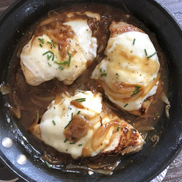 Easy One Pan French Onion Chicken