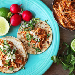 Easy One-Pot Chicken Tinga (Spicy Mexican Shredded Chicken)