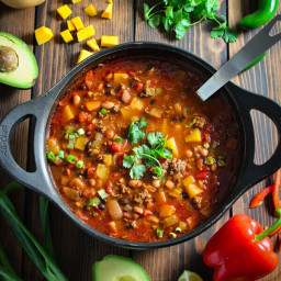 Easy One Pot Game Day Chili
