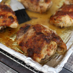 Easy Oven Barbecued Chicken