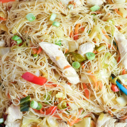 Easy Pancit Noodles and Veggies