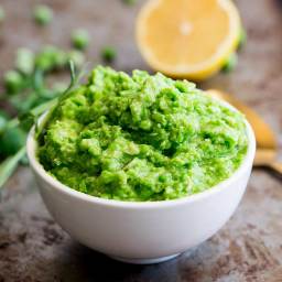Easy Pea Pesto (without nuts)