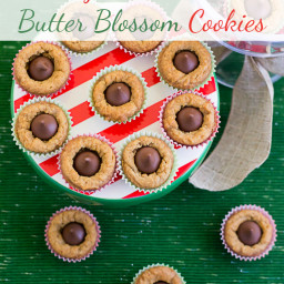 Easy Peanut Butter Blossom Cookies