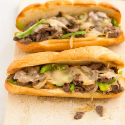 Easy Philly Cheesesteak Recipe {Freezer Meal}