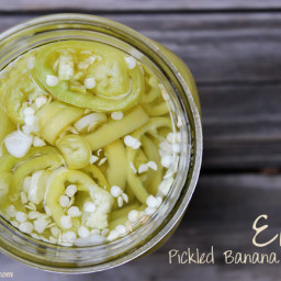 Easy Pickled Banana Peppersfor Salads or Sandwiches