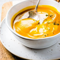 Easy Pumpkin Soup Recipe + Video Instructions
