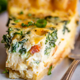 Easy Quiche Recipe With Bacon and Spinach from The Food Charlatan