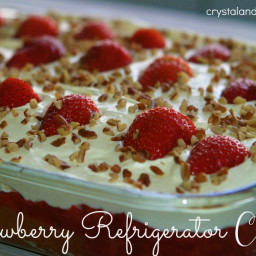 Easy Recipes: Strawberry Refrigerator Cake