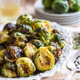 Easy Roasted Brussels Sprouts