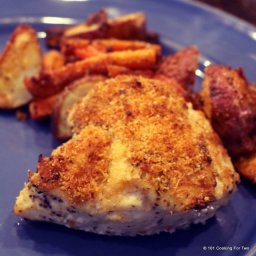 Easy Roasted Chicken Breasts with Carrots and Potatoes