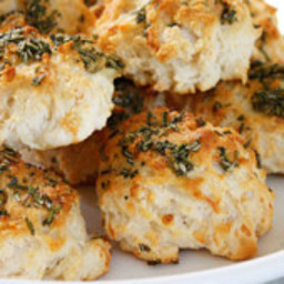 Easy Rosemary Garlic Parmesan Biscuits