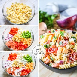 Easy Rotini Pasta Salad