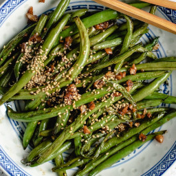 Easy Sauteed Chinese Garlic Green Beans