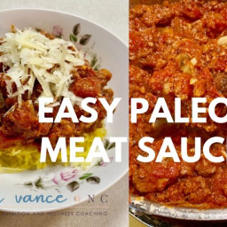 Easy Semi-Homemade Paleo Meat Sauce