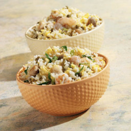 Easy Shrimp Fried Rice Uses Four Ingredients and is Delicious