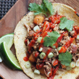 Easy Skillet Turkey and Squash Tacos With Sriracha Recipe