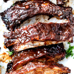 Easy Slow Cooker Barbecue Ribs