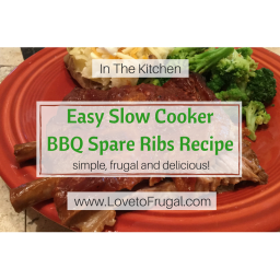 Easy Slow Cooker BBQ Spare Ribs