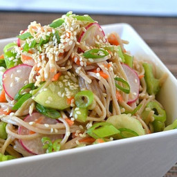 Easy Soba Noodle Salad