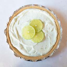 Easy St. Paddy's Day lime pie