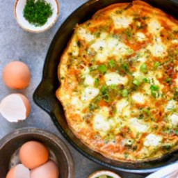 Easy Stovetop Frittata with Fresh Herbs