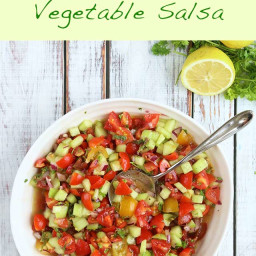 Easy Summer Vegetable Salsa
