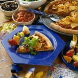 Easy Taco Pizza