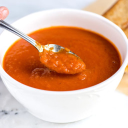Easy Three-Ingredient Tomato Soup Recipe
