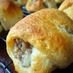 Easy to make Sausage & Cream Cheese Crescents