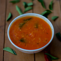 Easy tomato chutney for Idli and Dosa