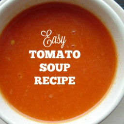 Easy Tomato Soup Recipe