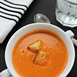 Easy Tomato Soup Recipe | Crockpot Cream of Tomato Soup