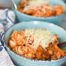 Easy Trader Joe's Meals: Roasted Red Pepper Pasta With Chicken